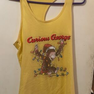 Curious George race back Tank Top